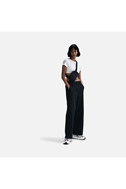 Nike Sportswear Collection Twill Woven Fabric Snap Legs Kadın Pantolon