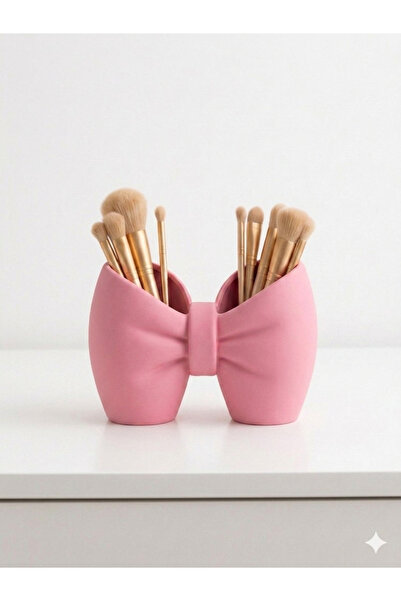 YILDIZ Bow Design Makeup Brush Holder |   Decorative Organizer |   3D Printin...