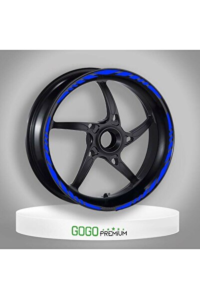 Gogo REFLEKTÖR MAVİ HONDA PCX UYUMLU BÜYÜK 1 SET JANT ŞERİDİ