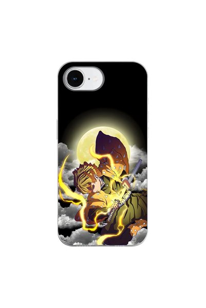 PPKin iPhone 17E Compatible Anime 4/2 Design Transparent Case