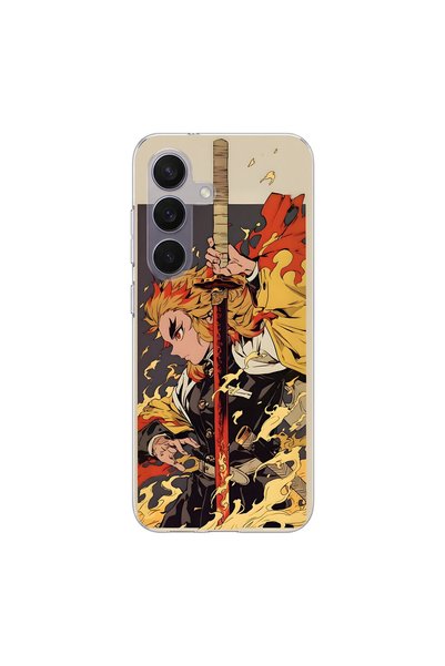 PPKin Samsung Galaxy S26 Compatible Anime 4/3 Design Transparent Case