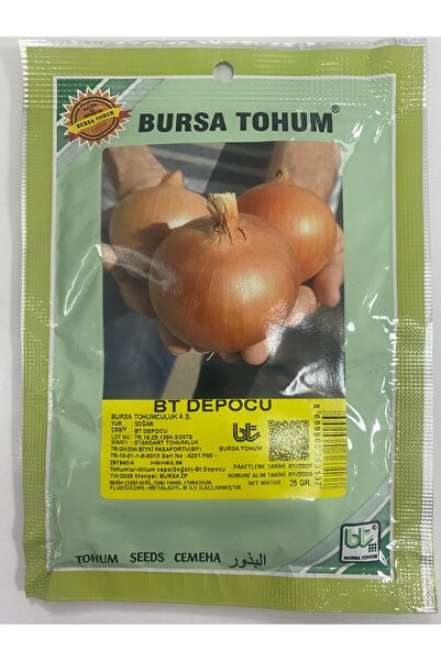 Bursa Tohumculuk BT Depocu Soğan Tohumu 25 gram