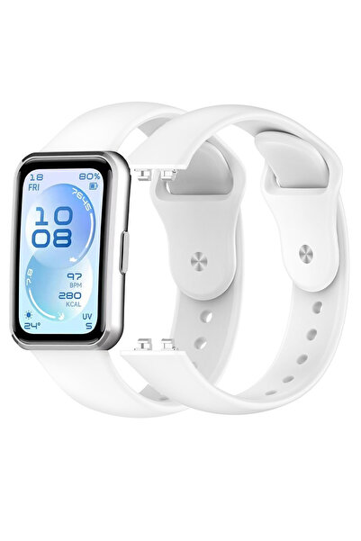 Nezih Case Huawei Band 11 / 11 Pro Uyumlu Yumuşak Soft Silikon Renkli Spor Ko...