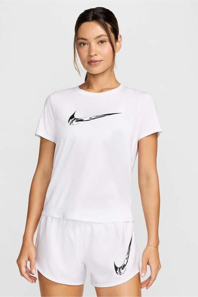 Nike One Dri-Fit Women's White Sports T-Shirt