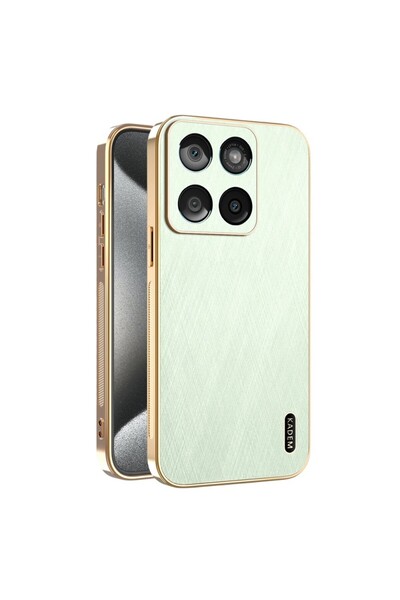 Kadem Silk Texture Σκληρή Θήκη Green (Motorola Edge 60 5G / Edge 60 Fusion 5G)