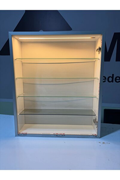 xhomedekor %100 MDF 70X60X25 ÇOK AMAÇLI DUVAR RAFI NEON LED GÜN İŞİNİ AYDINLA...