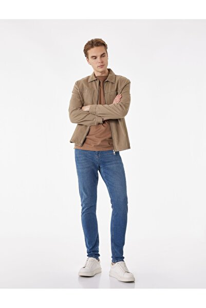 Koton Cotton Regular Waist Skinny Fit Jean Trousers - Michael Jean