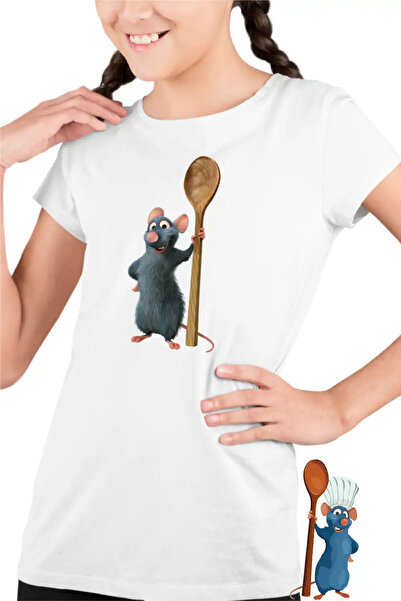OEM Tricou Copii Fete Ratatouille Remy Soricel Bucatar Chef