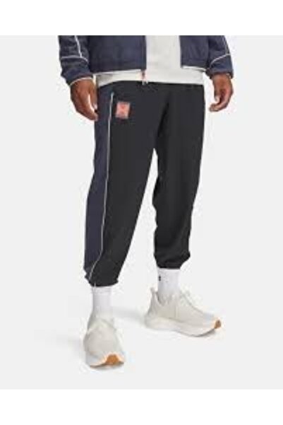 Under Armour 6000506-044 UA Run 96 Pant Lastikli Bel Loose Fit Gri Erkek Eşof...