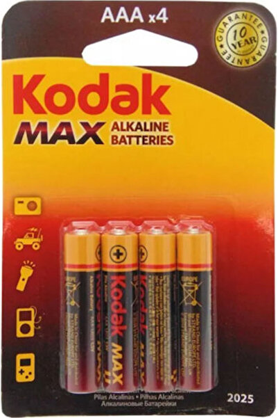 Kodak Μπαταρίες Αλκαλικές AAA LR3 (4τμχ)