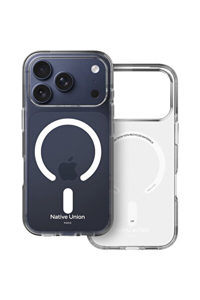 Native Union Husa (RE)Clear Case, transparentă - iPhone 17 Pro