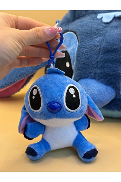Stitch Mavi pelüş anahtarlık