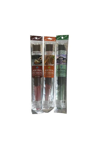 Morey Aroma Fusion 45 Adet Organik Çubuk Tütsü 3 Paket (30 CM - 1 SAAT YANMA ...