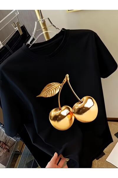 yombaa Printed T-Shirt. Short Sleeve Summer & Spring Casual Top Wear T-Shirt