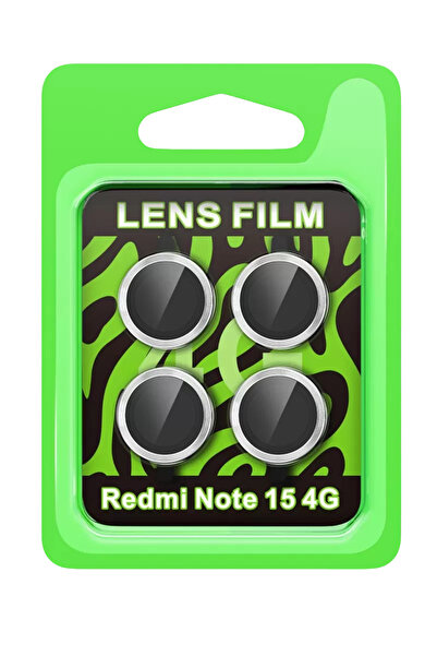 silky glows Redmi Note 15 4g Raze Metal Camera Lens Silver