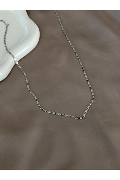 Twelve Silver Colored Mini Arpa Model Steel Chain