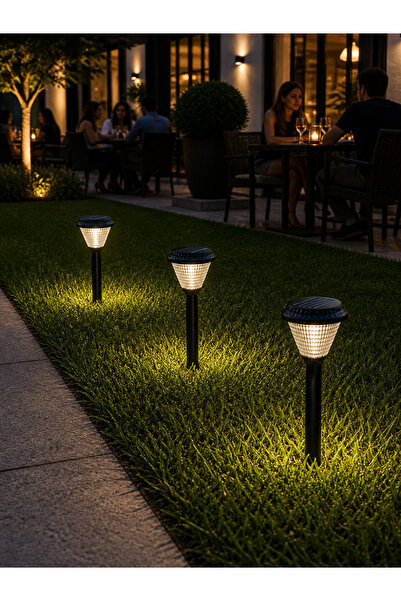 ga gözde aydınlatma 30W Solar Armatür Park Bahçe LED • IP65 Su Geçirmez Sensö...