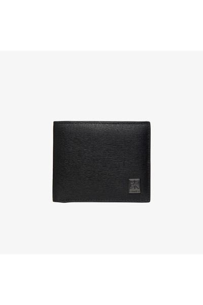 Calvin Klein Emblem Erkek Siyah Cüzdan