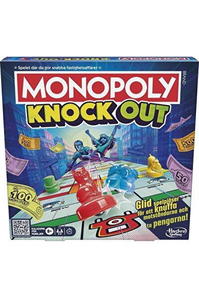 Hasbro Επιτραπέζιο Monopoly Knockout F8995