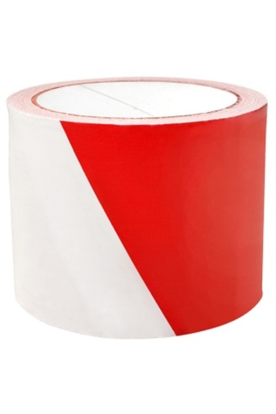 OFFICE products Bandă de avertizare 75mm x 100m, 30 microni, Avertizare de si...