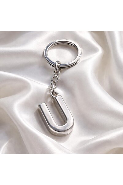 Luvia Accesories سلسلة مفاتيح معدنية على شكل حرف U