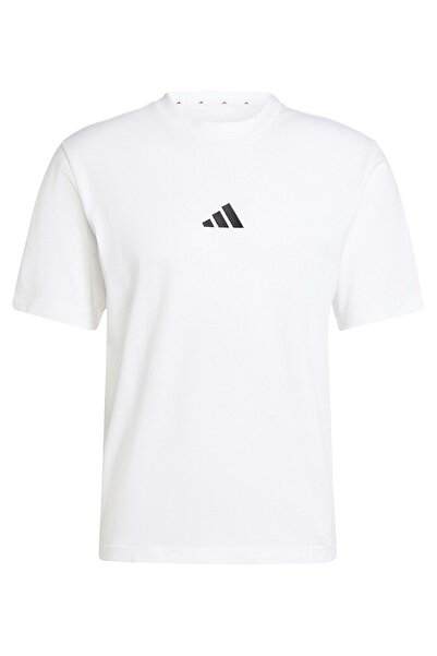 adidas Essentials Small Logo Single Jersey Short Sleeve T-Shirt Men's T-Shirt...
