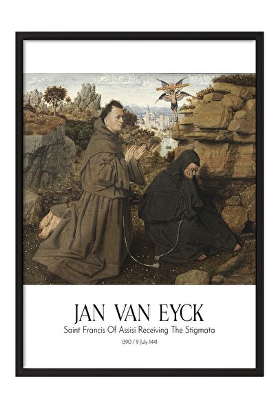 Postifull Jan Van Ajk, Slika u crnom okviru, Serija umetnosti BR:112149