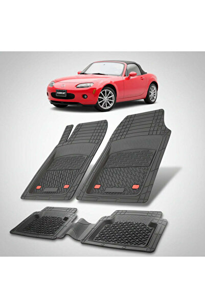 TEAMCAR Πατάκια δαπέδου για Mazda MX-5 NC με μαλακή ορθοστάτηση 2005-2008 |  ...