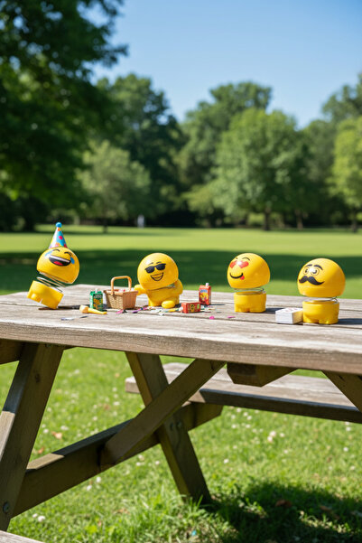 ASTUNİNG emoji zıpzıp kafalar 5 adet