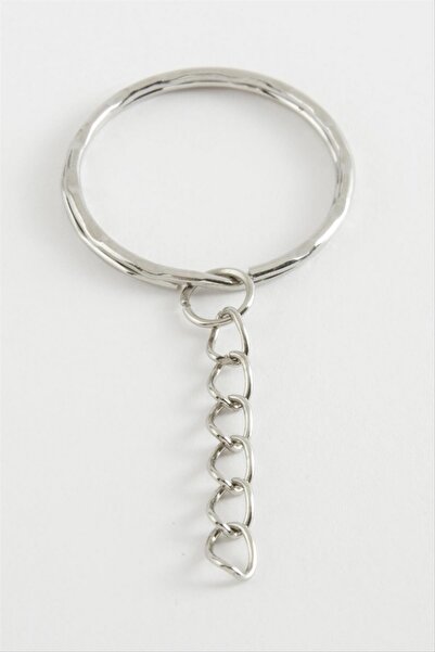 ZERO LAND Nhrhls Twisted Keychain Horse - (112307) Silver Color