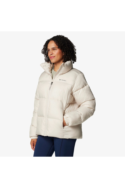 Columbia Puffect II Full Zip Kadın Bej Mont