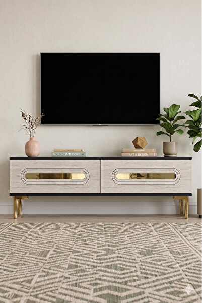 YUMEDİ DESİGN TSA1220ATG - ETHEMA TV STAND , TV SEHPASI 120CM ANTRASİT-TRAVER...