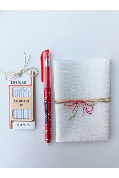 fabricorg Modern Nakış Başlangıç Kiti BAHAR ÇİÇEKLERİ (SET-5)