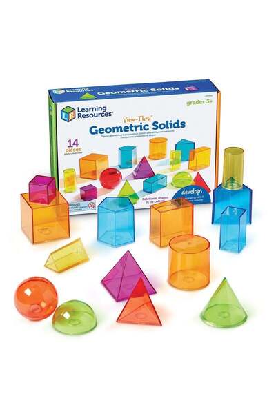 Learning Resources Colored geometric shapes