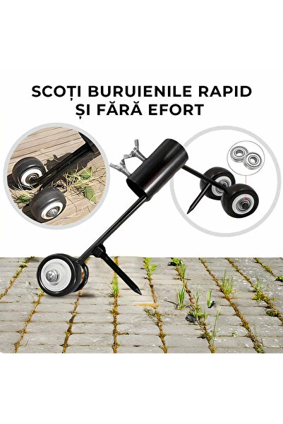 unbranded Unealtă pentru scos buruieni din grădină, mâner ergonomic, îndepărt...