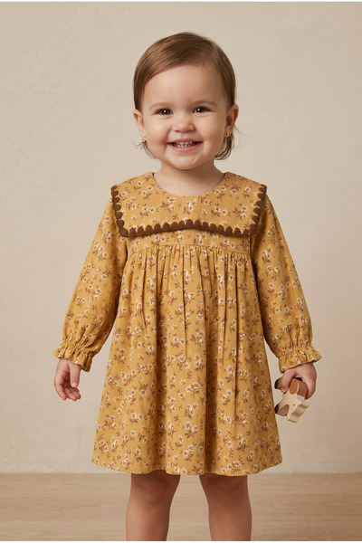 Cortigiani Girls Dress L/S, 36M