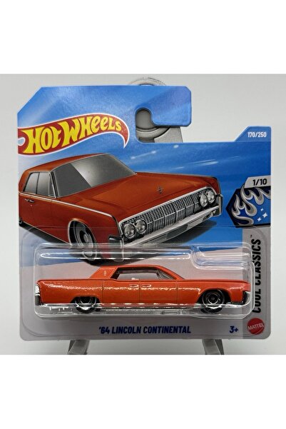 HOT WHEELS 1/64 '64 Lincoln Continental TURUNCU