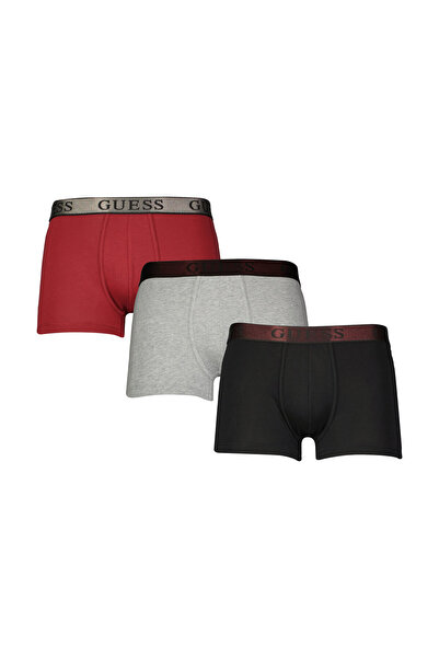 Guess Erkek 3'lü Boxer U5BG13.RNK