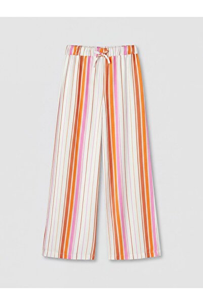 LC Waikiki Lcw Kids Wide Leg Girls' Trousers