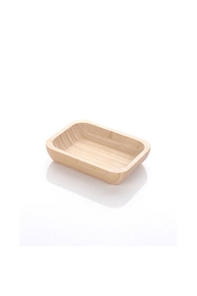 MİEN 13X10 cm Bamboo Kayık Presentation Plate – Natural Wooden Mini Serving a...