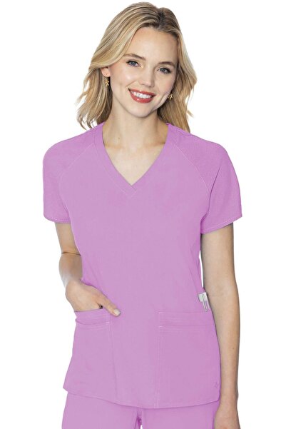 Med Couture MC7425 Bluză medicală de damă Raglan Touch, Mov lila