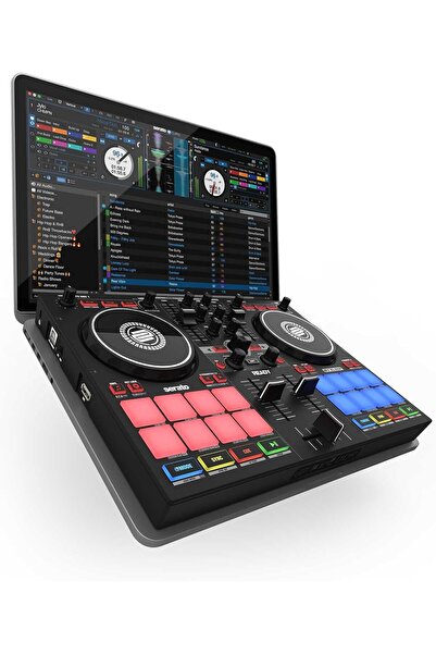 Reloop Ready | Serato DJ Lite (dahil) ve DJ Pro için tasarlanmış Kompakt 2-Ka...