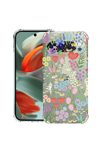 bestcase Husă Antișoc pentru Google Pixel 10 / Pixel 10 Pro, Florală - Lalea ...