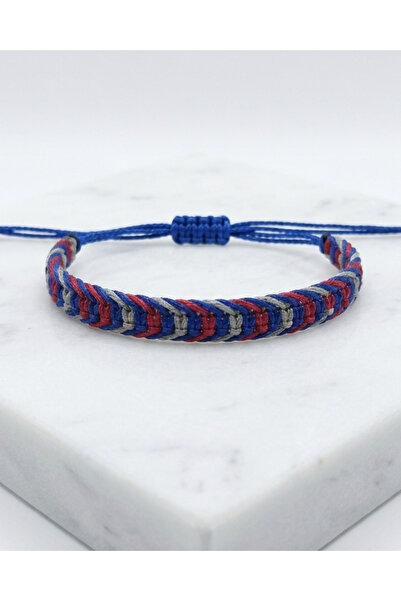 BHCL Knitted Macrame Bracelet, Unisex Water Resistant Bracelet, Gift Summer B...