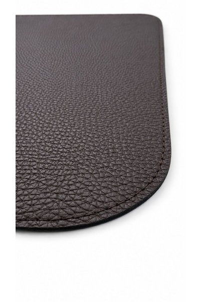 Mesut Balaban Deri Ürünleri Runner & American Service Mat Leather 2 Pieces Brown 42X30