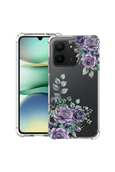 bestcase Husă Antișoc pentru Xiaomi Redmi 15C 4G (171mm), Floral - Floare de ...