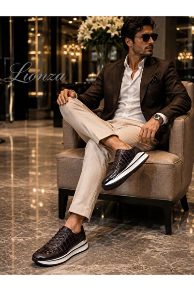 MARCOMEN DERİ GÜNLÜK ŞIK ESNEK TABAN SNEAKER