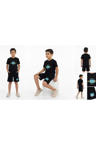 Generic Brand 8/13 Years Old Printed Combed Cotton Children's Set