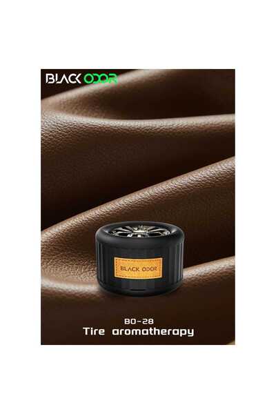 Black Odor Tire Aromatherapy Car Air Freshener