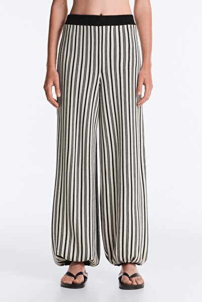 Oysho Striped knit bloomer trousers